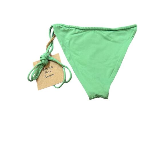 NWT Stone Fox Size Medium Women RIVER BOTTOM in Green Revolve Solid Color - Picture 2 of 5